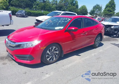 2018 Honda Civic Ex z USA, uszkodzony, nr VIN 2HGFC2F70JH538293
